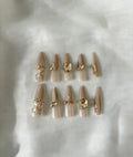 Glittering Crown Nail Set