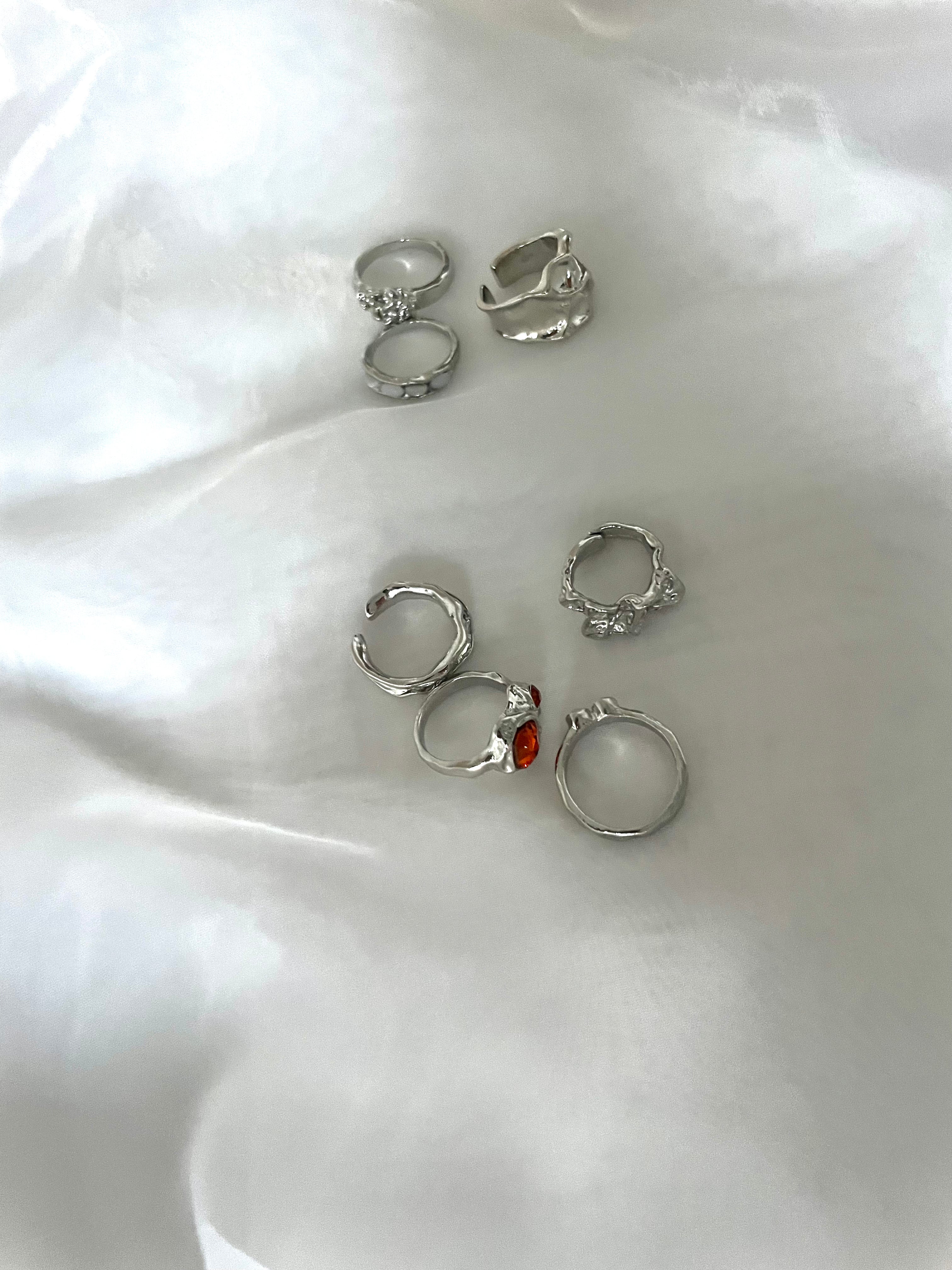 Mystic Ember Ring Collection