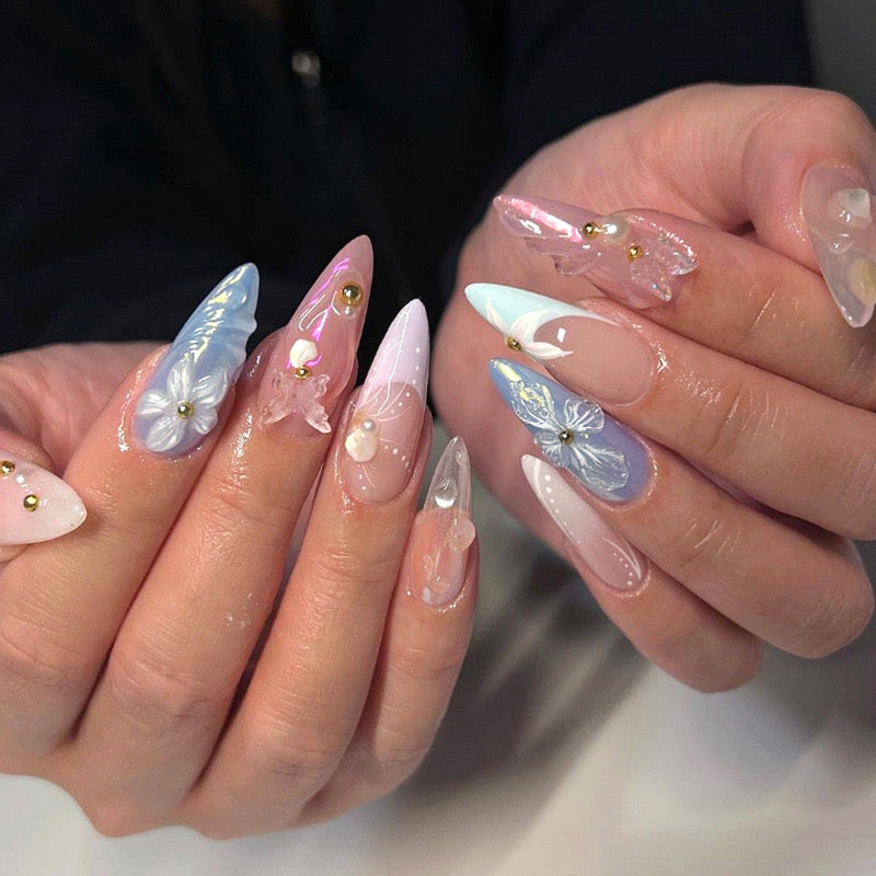 Floral Fantasy Nails